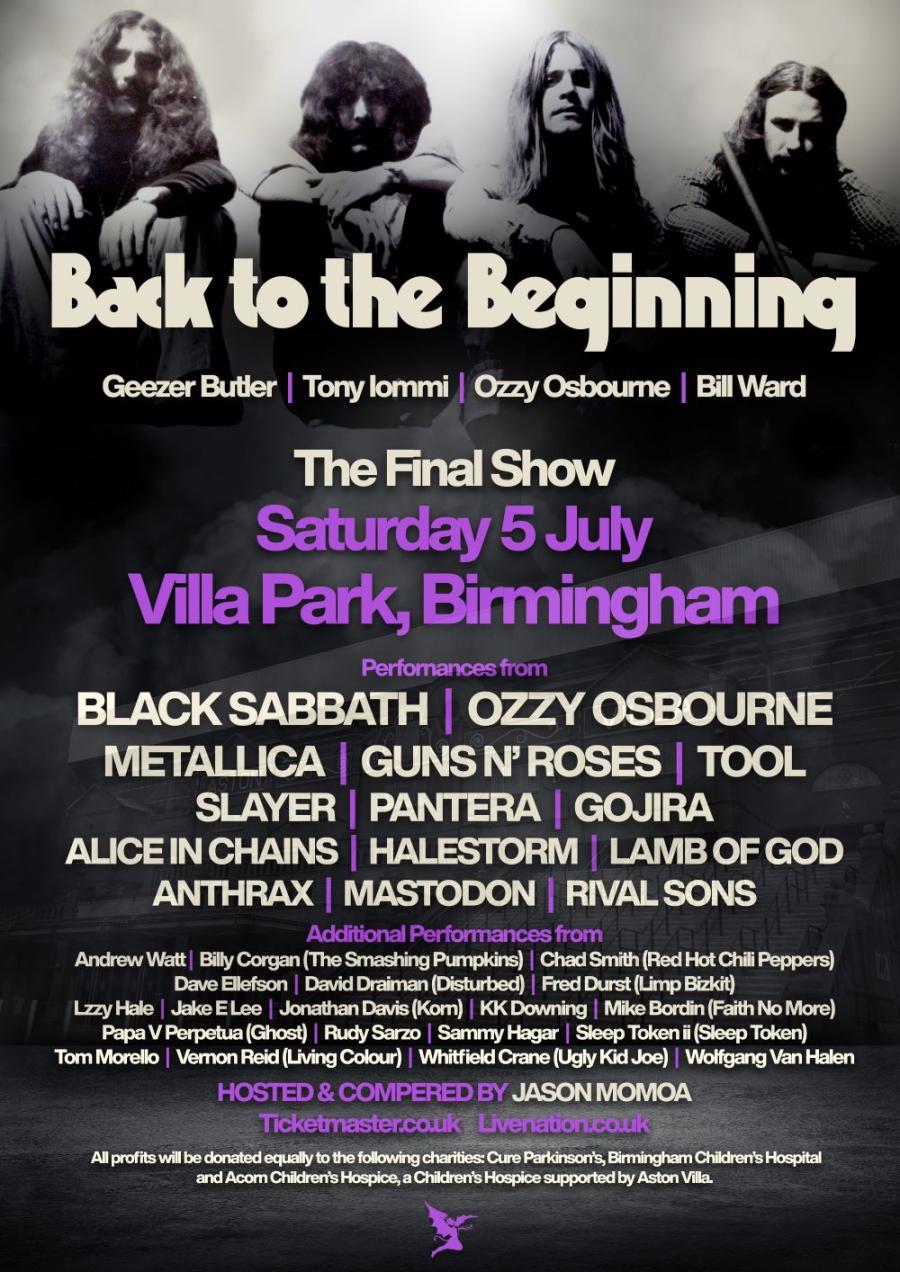 Black Sabbath - Back To The Beginning - 05/07/2025 - Birmingham